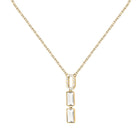 Κολιέ Karl Lagerfeld Crystals KLAYC08 Χρυσό με Πέτρες