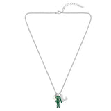 Γυναικείο κολιέ Lacoste με Charms (2040453). Tο κολιέ είναι κατασκευασμένο από ανοξείδωτο ατσάλι σε ασημένιο χρώμα και έχει μήκος 60cm.