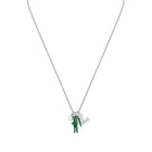 Γυναικείο Κολιέ Lacoste Με Charms σε Ασημί 2040453