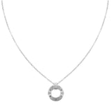 Γυναικείο Κολιέ Tommy Hilfiger 2780604 Ασημί Με Στρογγυλό Κρεμαστό