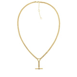 Γυναικείο ατσάλινο χρυσό κολιέ Tommy Hilfiger 2780772 μήκους 40–50 cm με κρεμαστό.