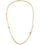 Γυναικείο επιχρυσωμένο κολιέ Tommy Hilfiger με στοιχεία άπειρου, 50cm, 2780514