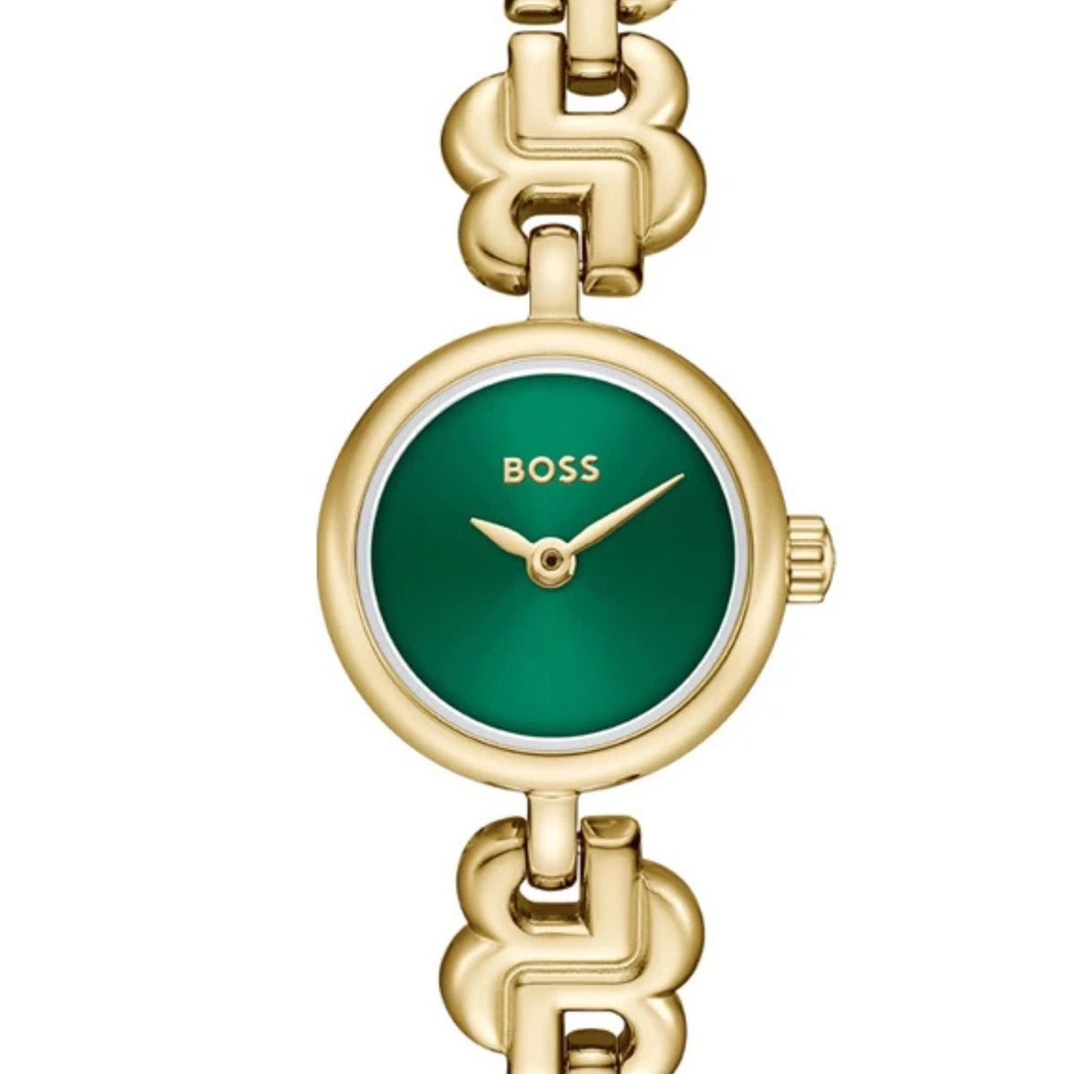 Πράσινο καντράν ρολογιού Boss Double B 1502865 διαμέτρου 18mm