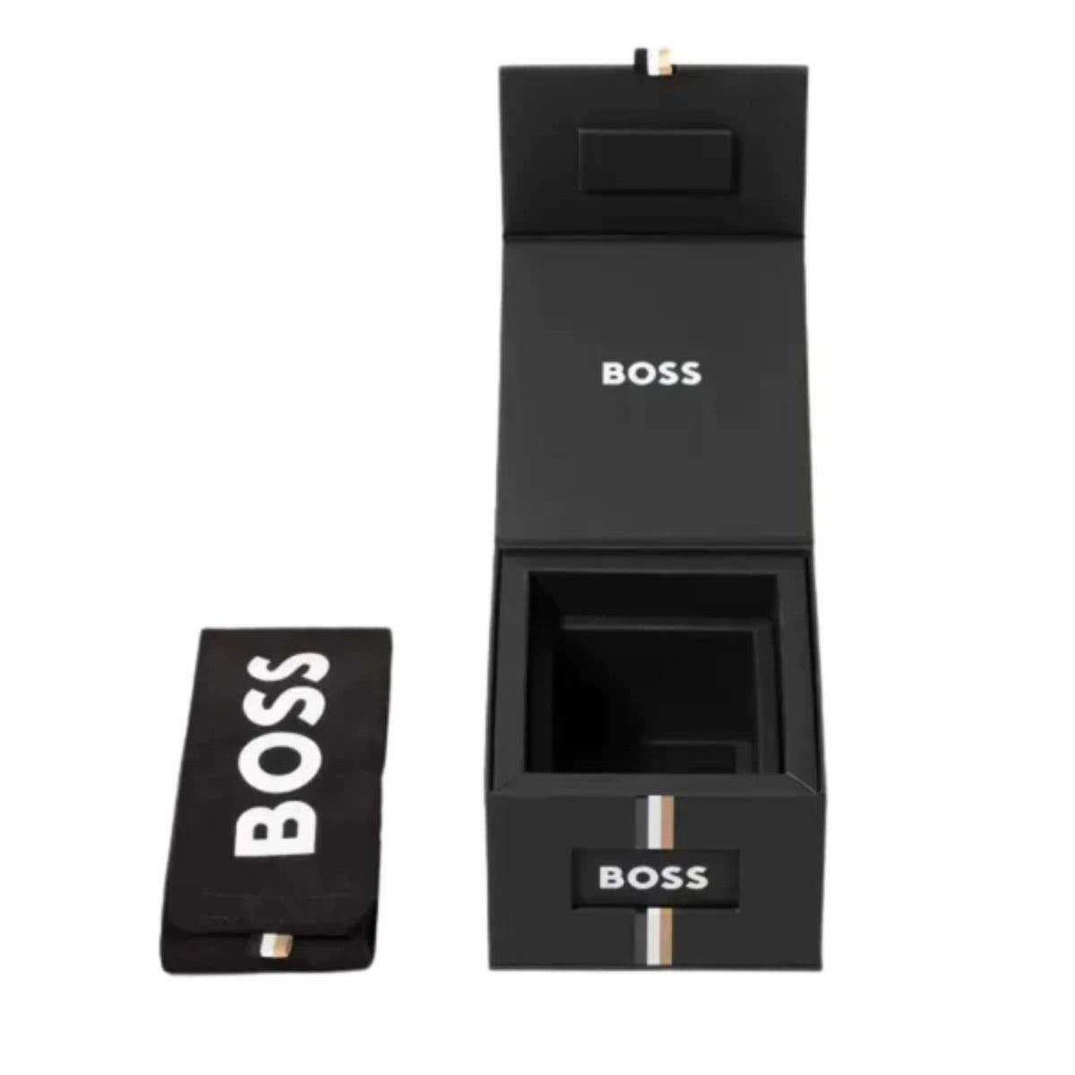 Ρολόι Boss Double B 1502865 σε συσκευασία δώρου