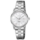 Γυναικείο Ρολόι Citizen Elegance EU6070-51D με Ασημί Μπρασελέ & Λευκό Καντράν