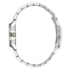 Γυναικείο Ρολόι Citizen Elegance EU6074-51D με Ασημί-Χρυσό Μπρασελέ & Λευκό Καντράν