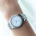 Γυναικείο Ρολόι Citizen L EM1140-80D με Ασημί Μπρασελέ & Λευκό Καντράν