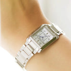 Γυναικείο Ρολόι Citizen L EW5600-87D με Ασημί Μπρασελέ & Λευκό Καντράν