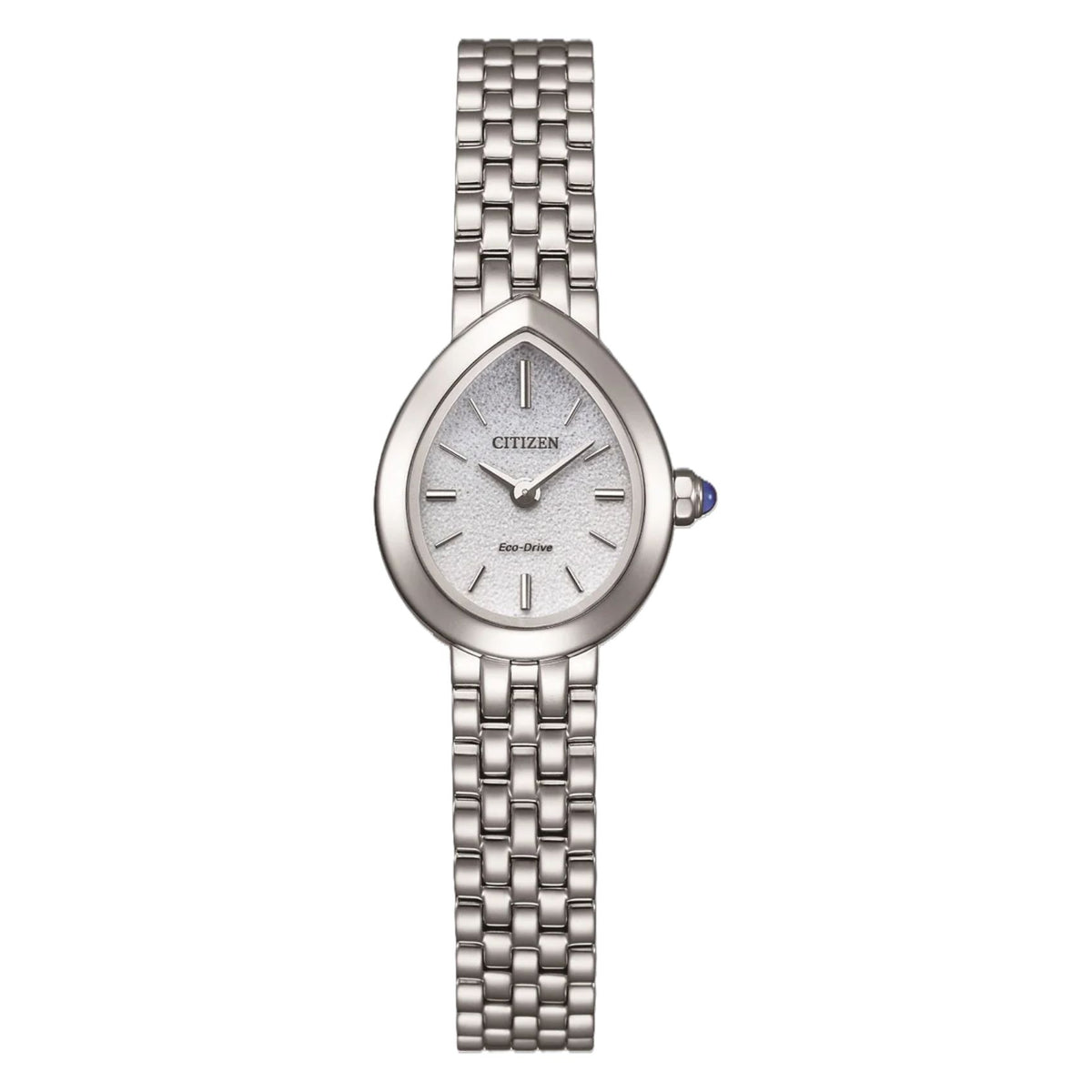 Γυναικείο ρολόι Citizen L Rainell EX1550-54A με ασημί μπρασελέ και ασημί καντράν