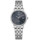 Γυναικείο Ρολόι Citizen Sports EU6090-54H με Ασημί Μπρασελέ & Γκρι Καντράν