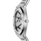 Γυναικείο Ρολόι D1 Milano Ultra Thin Silver Inlay D1-UCBL04 με Ασημί Μπρασελέ & Ασημί Καντράν