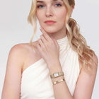 Ρολόι Daniel Wellington Bound Mini Mesh DW00100928 Με Χρυσό Μπρασελέ