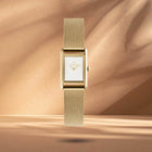 Ρολόι Daniel Wellington Bound Mini Mesh DW00100928 Με Χρυσό Μπρασελέ