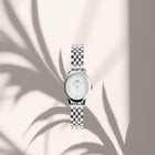 Ρολόι Daniel Wellington Ophelia Mini DW00100808 Με Ασημί Μπρασελέ & Λευκό Καντράν
