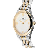 Λευκό οβάλ καντράν για το γυναικείο ρολόι Daniel Wellington Ophelia Mini DW00100811 μεγέθους 22.4x25.5mm.