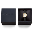 Ρολόι Daniel Wellington Ophelia Mini DW00100890 Με Μαύρο Δερμάτινο Λουράκι