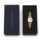 Ρολόι Daniel Wellington Ophelia Mini Gold DW00100803 Με Χρυσό Μπρασελέ