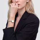 Ρολόι Daniel Wellington Petite Mini DW00100923 Με Δίχρωμο Μπρασελέ