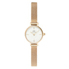 Ρολόι Daniel Wellington Petite Mini Evergold DW00100745 Με Χρυσό Μπρασελέ