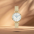 Ρολόι Daniel Wellington Petite Roman Numerals DW00100857 Με Χρυσό Μπρασελέ