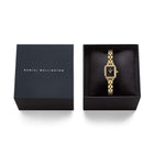 Ρολόι Daniel Wellington Quadro Quadro Mini Arch DW00100851 Με Χρυσό Μπρασελέ