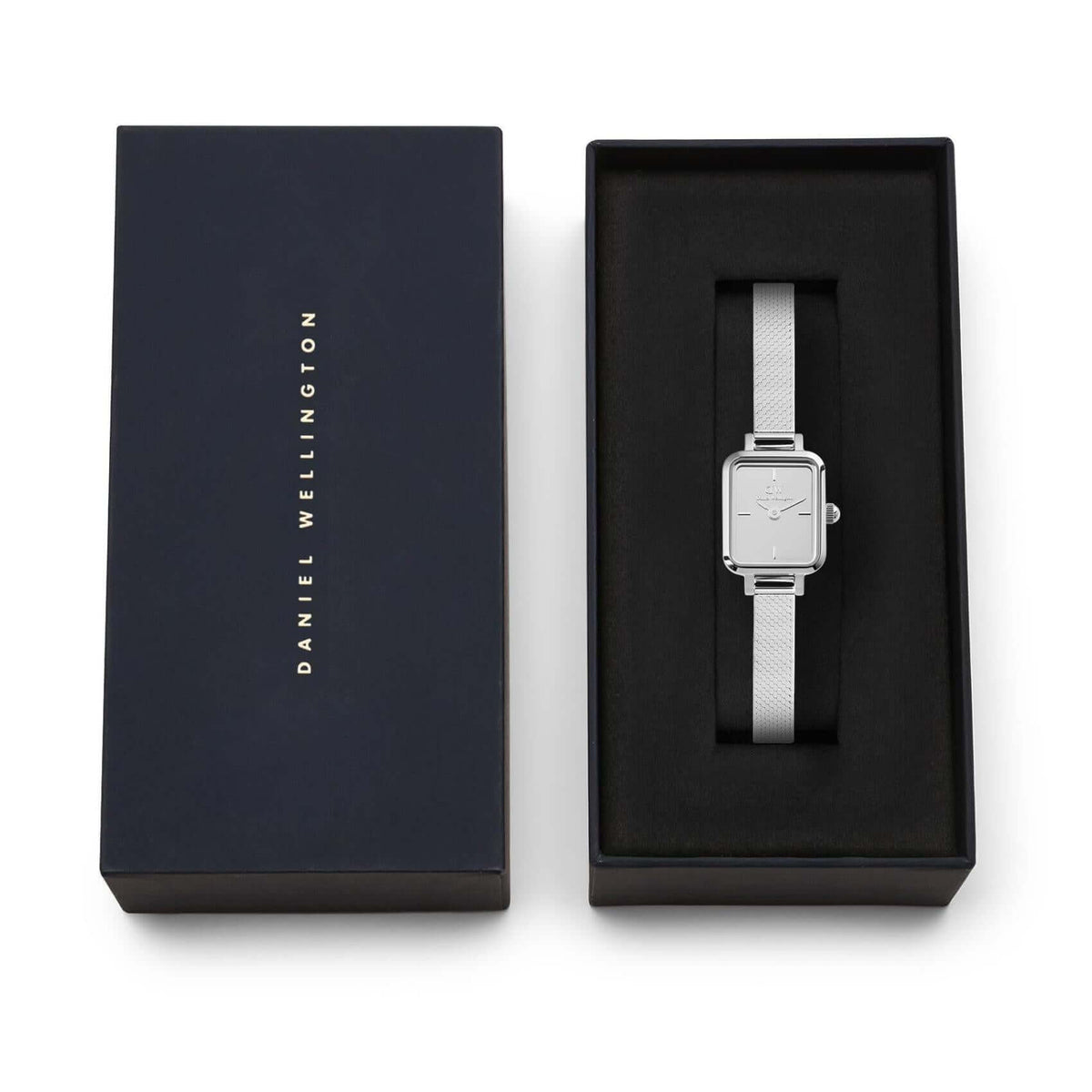 Συσκευασία δώρου για γυναικείο ρολόι Daniel Wellington Quadro Mini Reflection DW00100800.