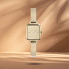 Ρολόι Daniel Wellington Quadro Mini Reflection DW00100801 Με Χρυσό Μπρασελέ