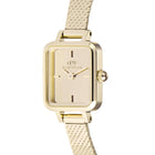 Ρολόι Daniel Wellington Quadro Mini Reflection DW00100801 Με Χρυσό Μπρασελέ