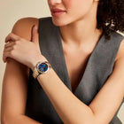 Ρολόι Festina Boyfriend F20594/2 Με Ασημί-Χρυσό Μπρασελέ & Μπλε Καντράν