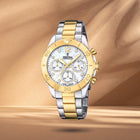 Ρολόι Festina Boyfriend F20604/1 Με Ασημί-Χρυσό Μπρασελέ & Λευκό Καντράν