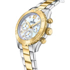 Ρολόι Festina Boyfriend F20604/1 Με Ασημί-Χρυσό Μπρασελέ & Λευκό Καντράν