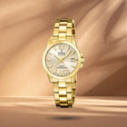 Ρολόι Festina Classics F20050/2 Με Χρυσό Μπρασελέ & Χρυσό Καντράν
