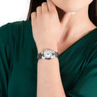 Ρολόι Festina Classics F20438/1 Με Ασημί Μπρασελέ & Λευκό Καντράν