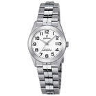 Ρολόι Festina Classics F20438/1 Με Ασημί Μπρασελέ & Λευκό Καντράν