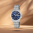 Γυναικείο Ρολόι Festina Classics F20455/3 Με Ασημί Μπρασελέ & Μπλε Καντράν