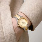 Ρολόι Festina Mademoiselle F20702/2 Με Ασημί-Χρυσό Μπρασελέ & Χρυσό Καντράν