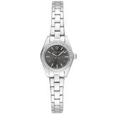 Ρολόι Gant Fairhaven Bijou G194101 με ασημί ατσάλινο ατσάλινο μπρασελέ και γκρι καντράν διαμέτρου 22mm διακοσμημένο με ζιργκόν.