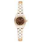 Ρολόι Gant Fairhaven Bijou G194103 Με Χρυσό Μπρασελέ και Καφέ Καντράν