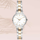 Ρολόι Gant Park Avenue G126010 Με Δίχρωμο Μπρασελέ & Άσπρο Καντράν