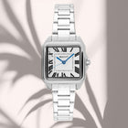 Ρολόι Gant Seneca MID 3 G206101 Τετράγωνο Με Ασημί Μπρασελέ Και Λευκό Καντράν