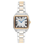 Ρολόι Gant Seneca MID 3 G206102 Τετράγωνο Με Δίχρωμο Μπρασελέ Και Λευκό Καντράν