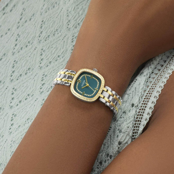 Ρολόι Guess Hazel GW1018L6 με Δίχρωμο Μπρασελέ