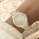 Ρολόι Guess G Lace GW0944L3 με Δίχρωμο Μπρασελέ