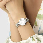 Ρολόι Guess Leena GW0994L1 με Ασημί Μπρασελέ