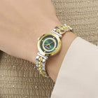 Ρολόι Guess Leena GW0994L3 με Δίχρωμο Μπρασελέ