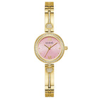 Ρολόι Guess Lovey GW0655L5 με Χρυσό Μπρασελέ