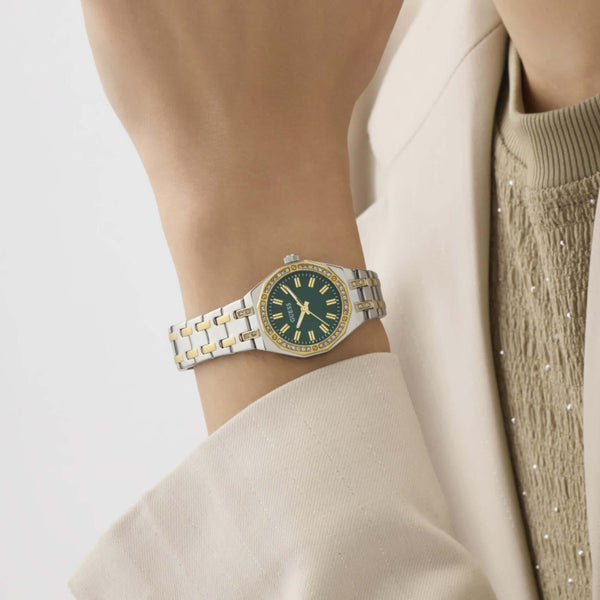 Ρολόι Guess Pixie GW0931L8 με Δίχρωμο Μπρασελέ