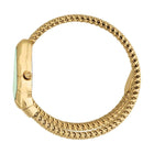 Ρολόι Just Cavalli Signature Snake Fiamma JC1L426M0035 Με Χρυσό Μπρασελέ & Πράσινο Καντράν
