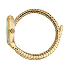Ρολόι Just Cavalli Signature Snake Fiore JC1L390M0035 Με Χρυσό Μπρασελέ & Πράσινο Καντράν