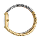 Ρολόι Just Cavalli Signature Snake Sognia JC1L391M0065 Με Τρίχρωμο Μπρασελέ & Ασημί Καντράν